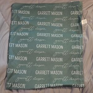 Personalized Baby Name Swaddle Blanket